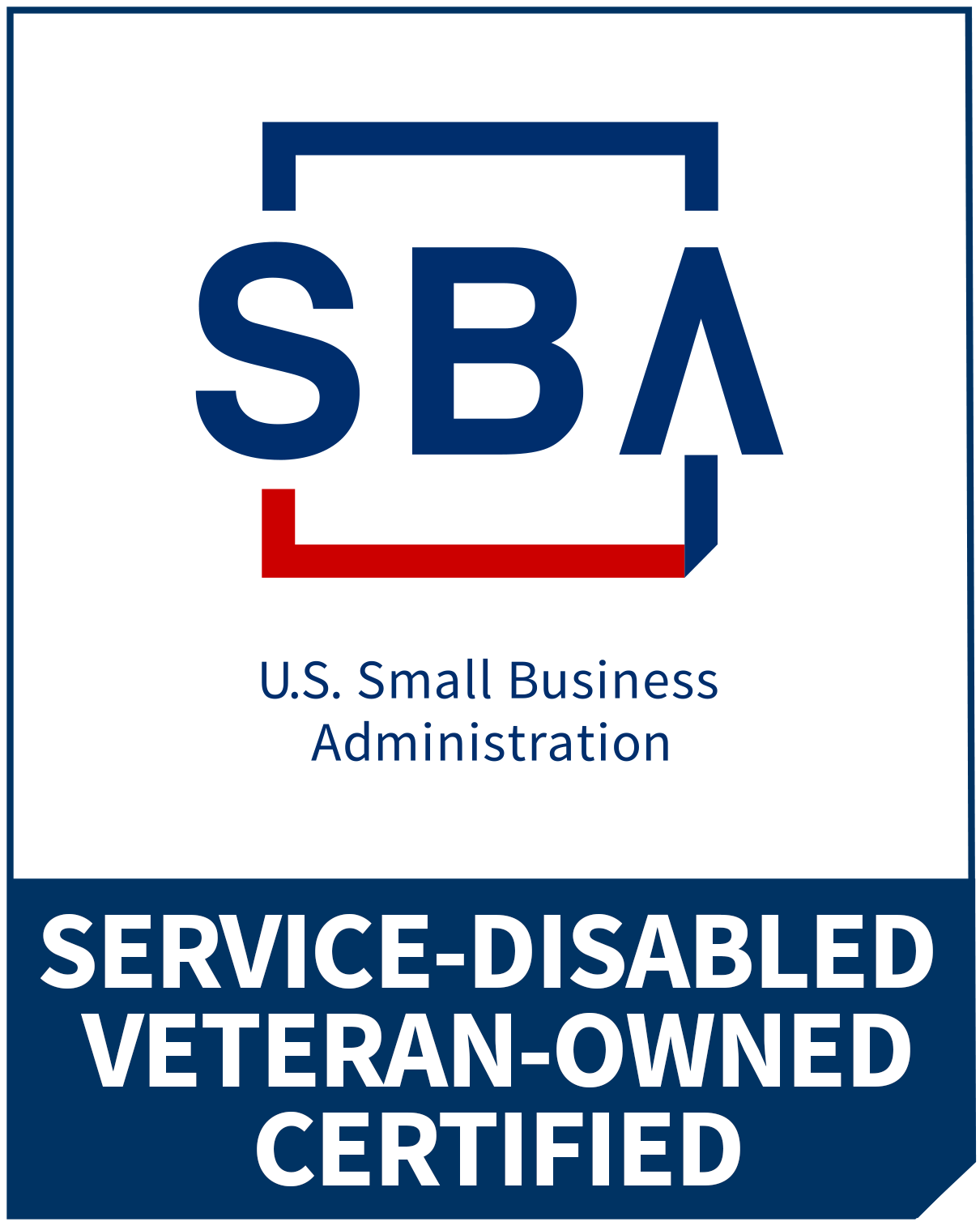 SBA Service Disabled Veteran Owned Certified